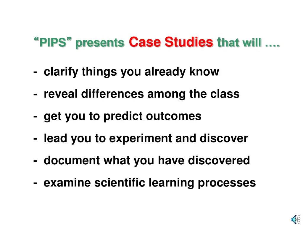 pips presents case studies t hat will 6