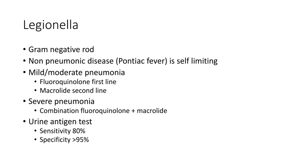 legionella