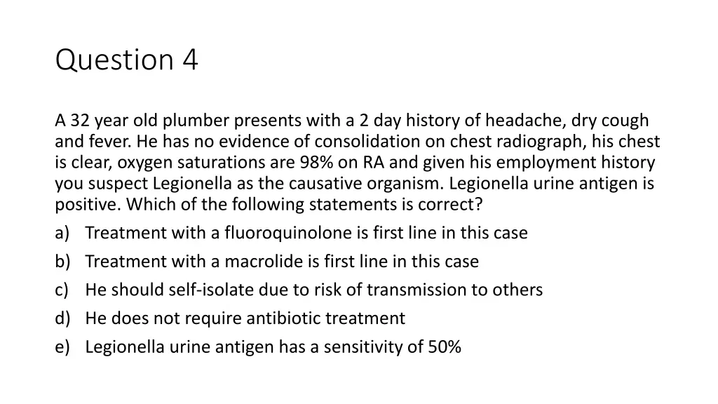 question 4