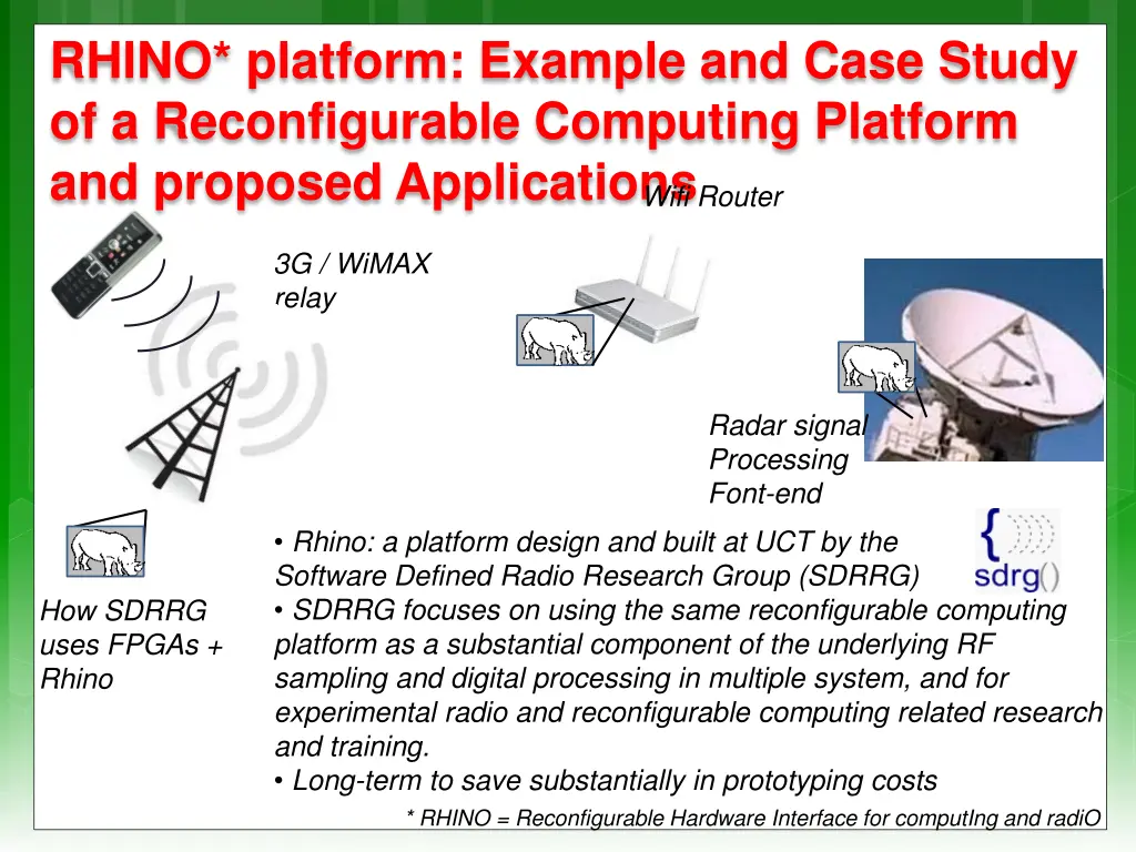 rhino platform example and case study