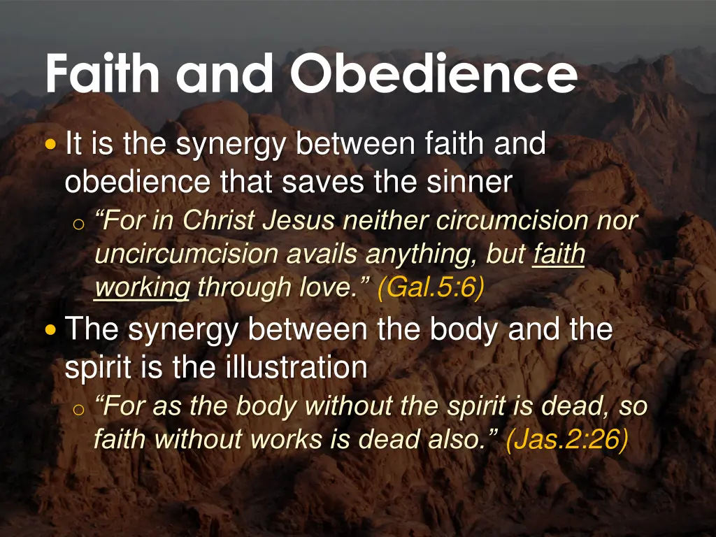 faith and obedience 10