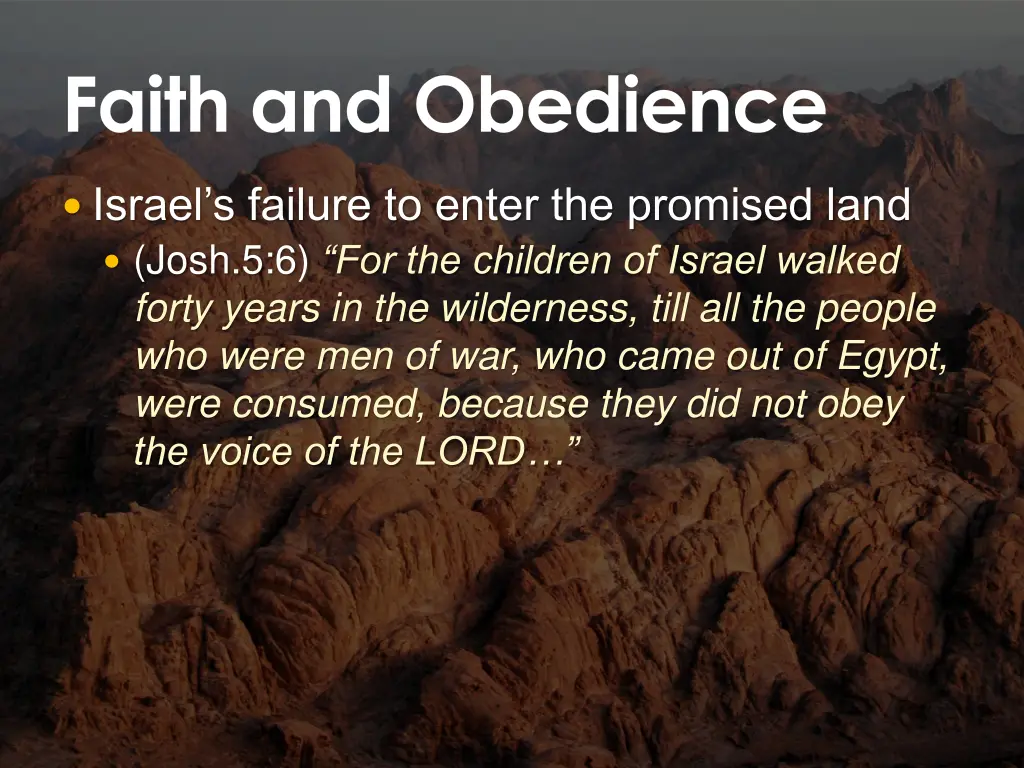 faith and obedience 3