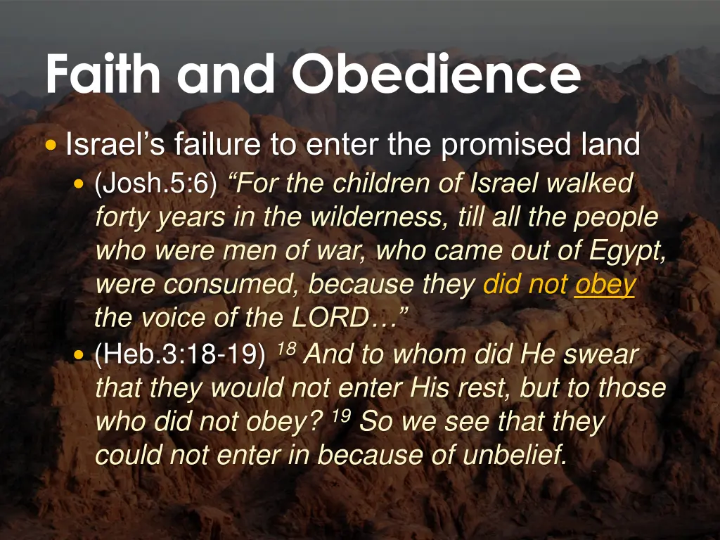 faith and obedience 4