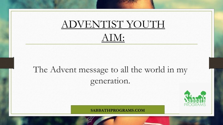 adventist youth aim