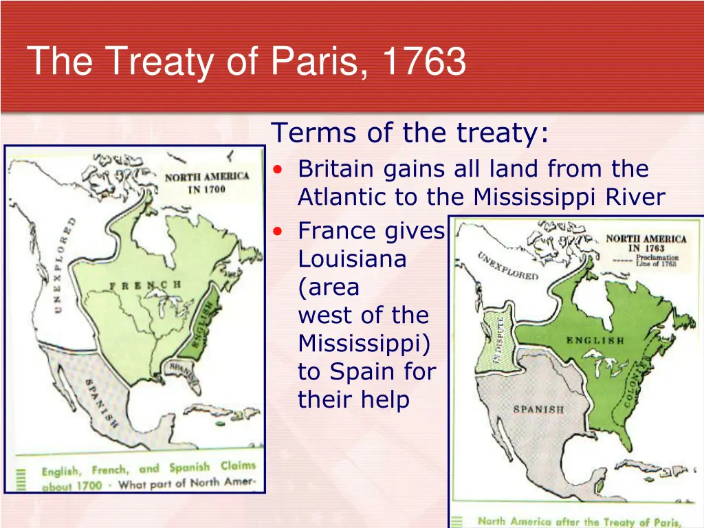 the treaty of paris 1763