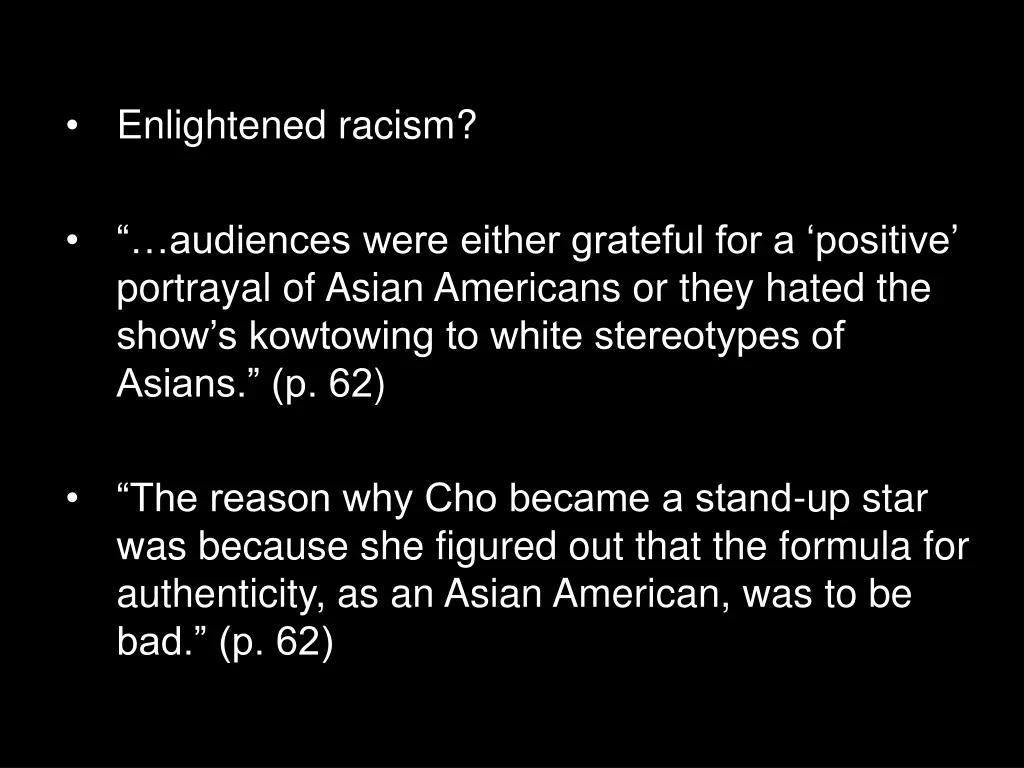 enlightened racism