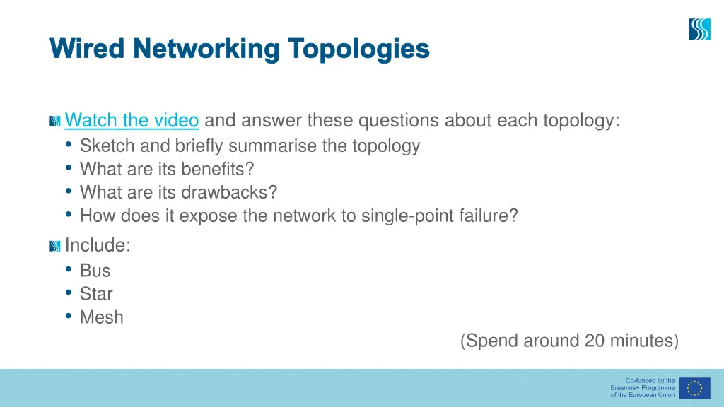 wired networking topologies