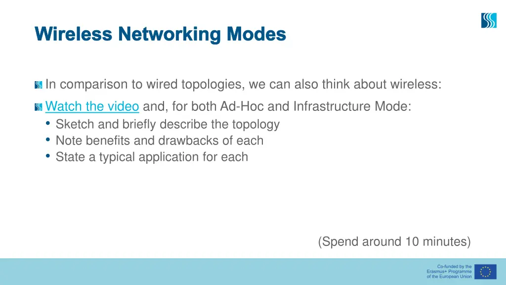 wireless networking modes