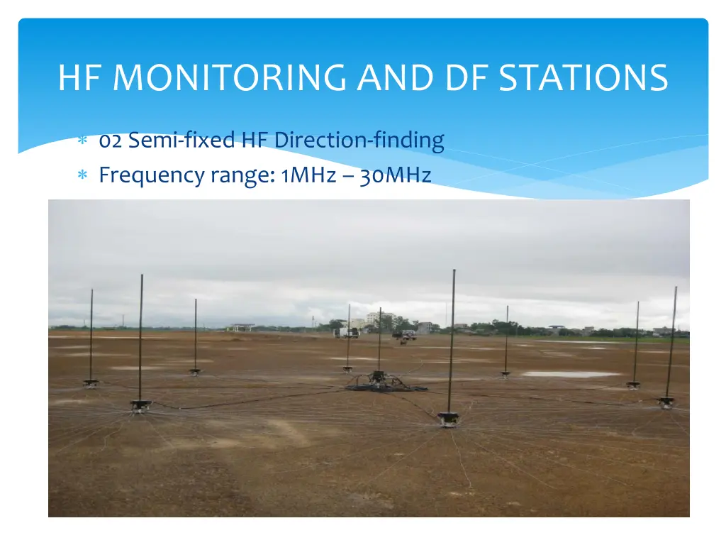 hf monitoring and df stations