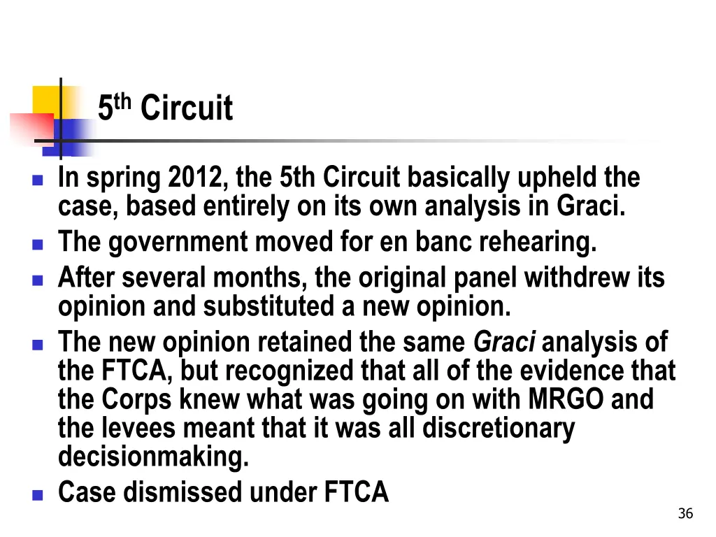 5 th circuit