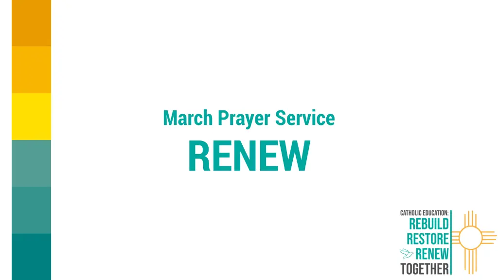 march prayer service renew