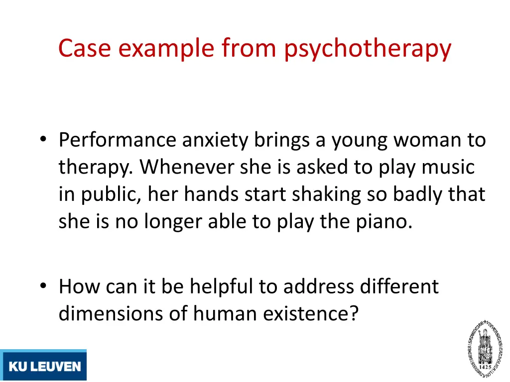 case example from psychotherapy