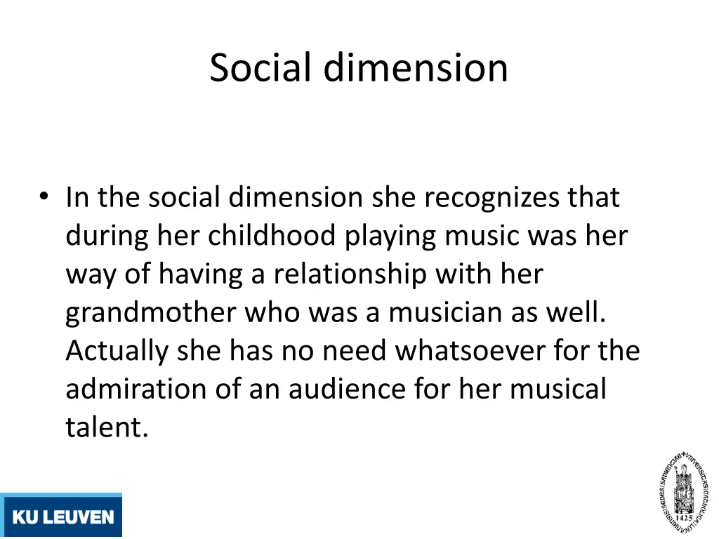 social dimension