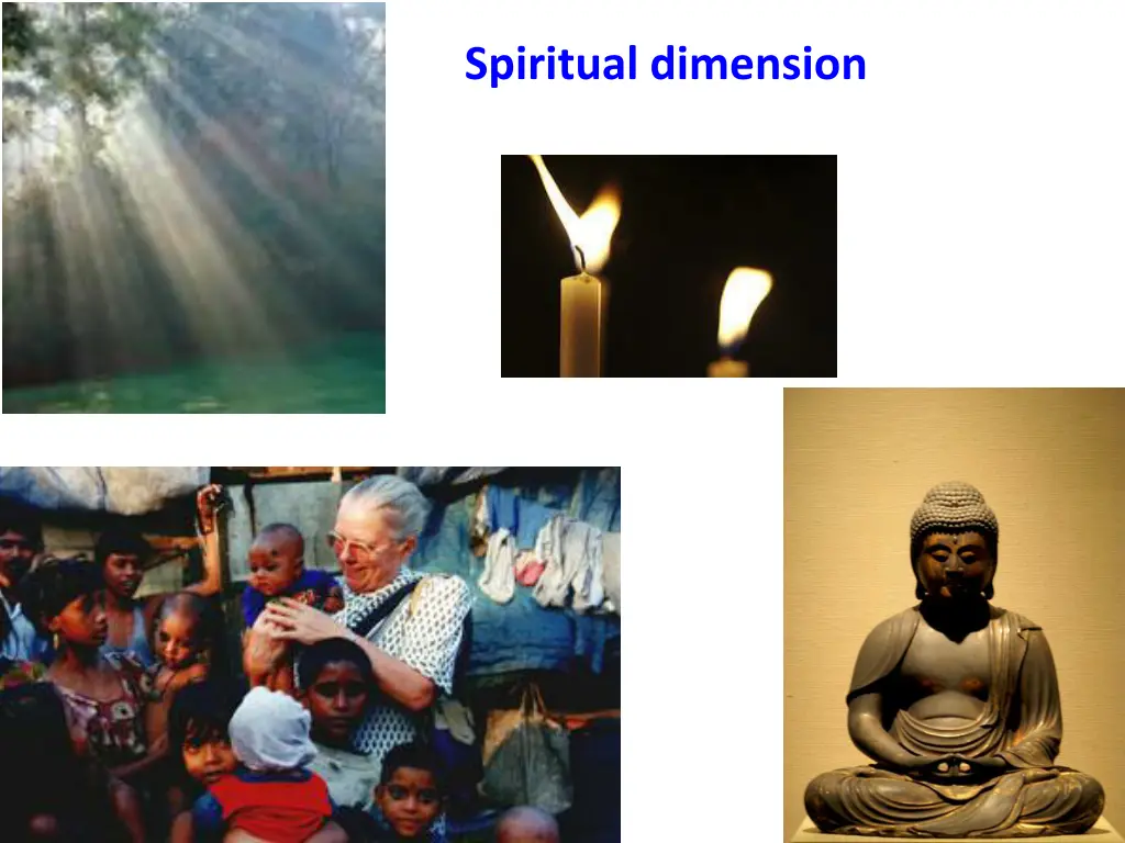 spiritual dimension