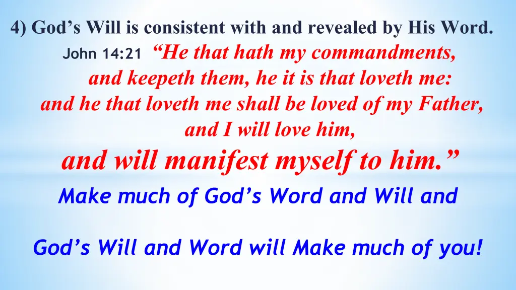 4 god s will is consistent with and revealed