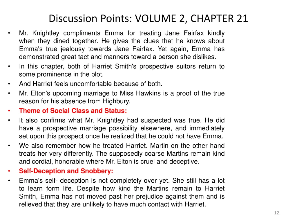 discussion points volume 2 chapter 21