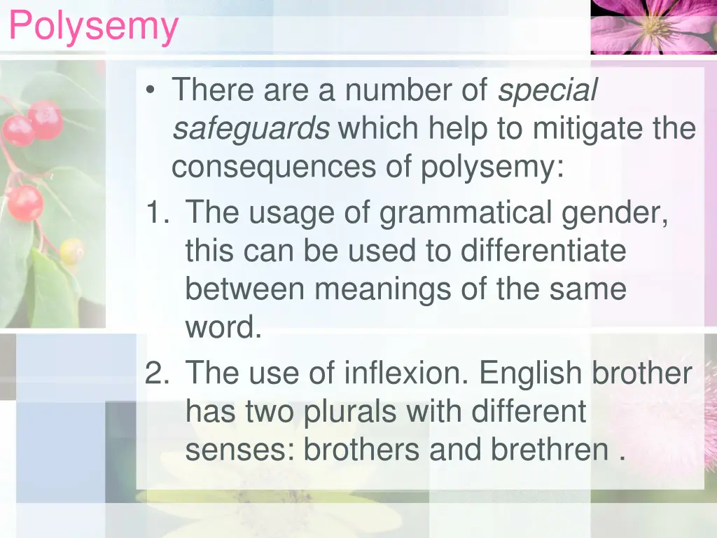 polysemy 5