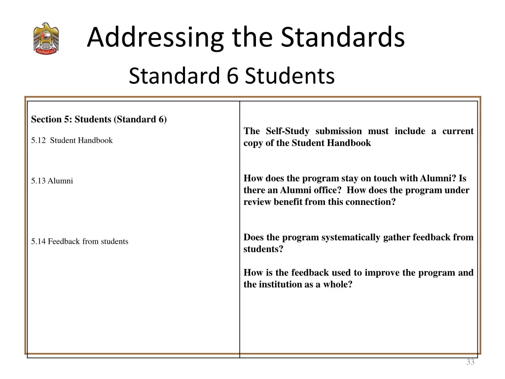 addressing the standards standard 6 students 3