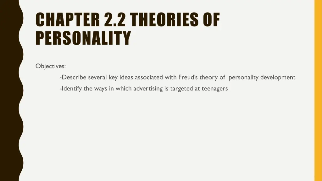 chapter 2 2 theories of personality