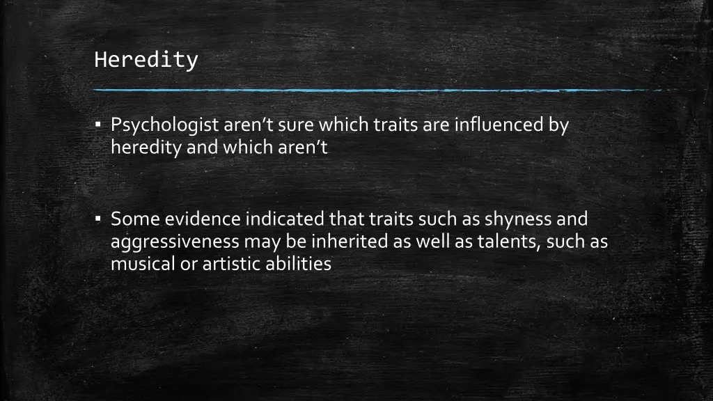 heredity