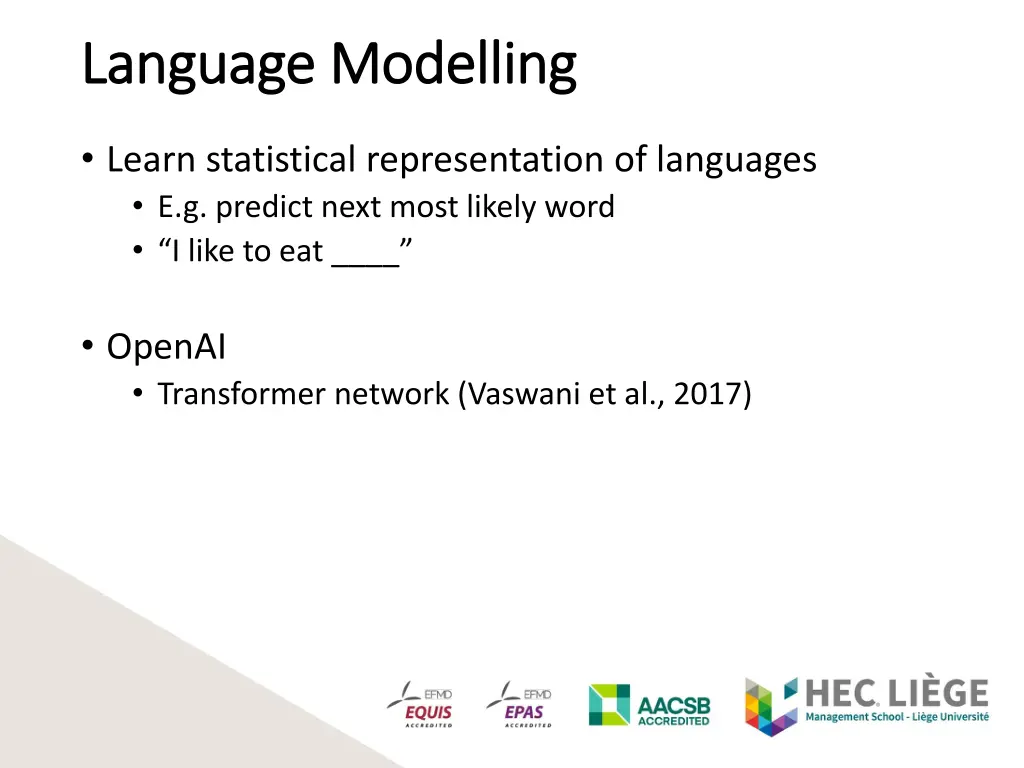 language modelling language modelling