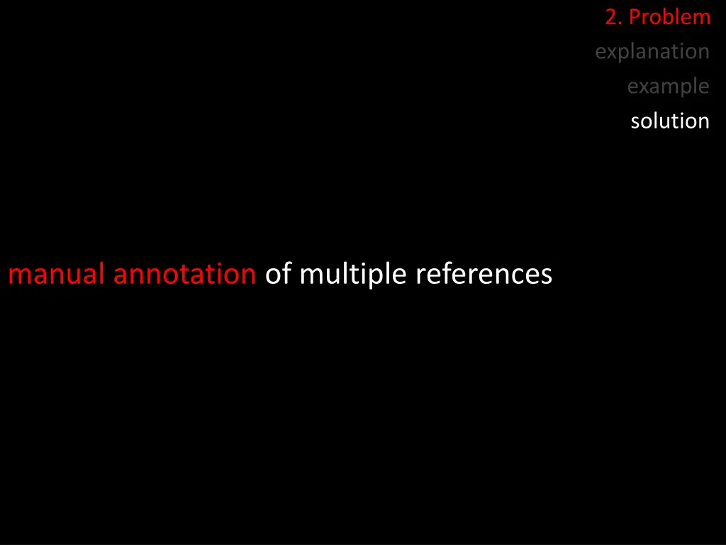 2 problem explanation example solution 2