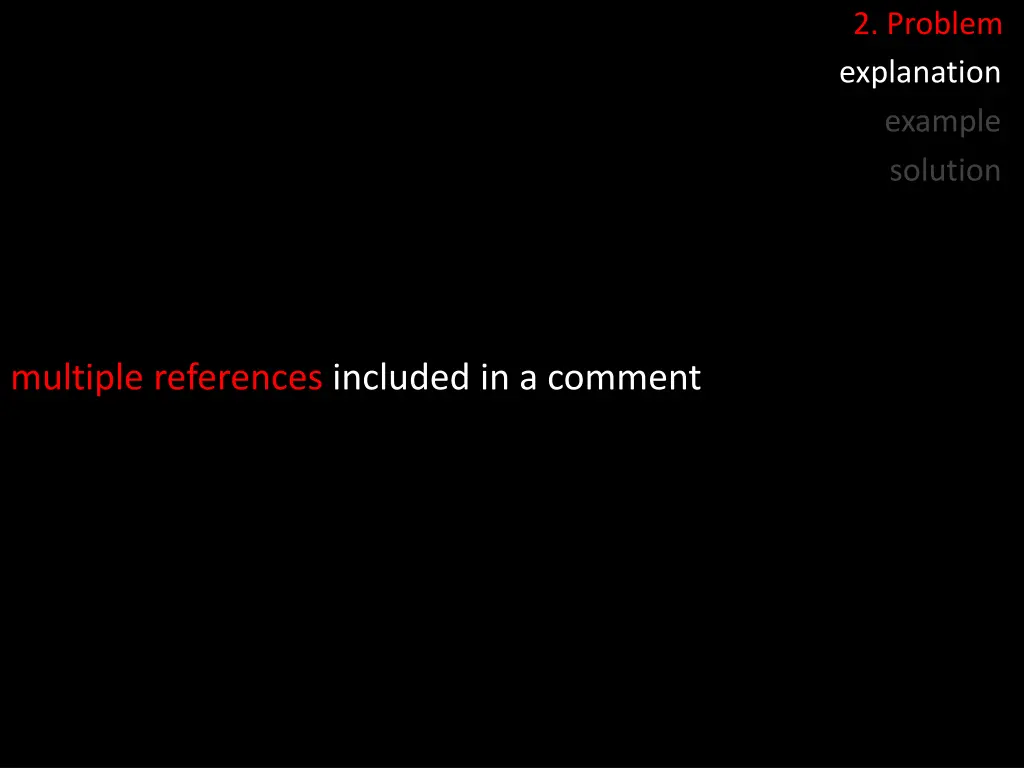 2 problem explanation example solution