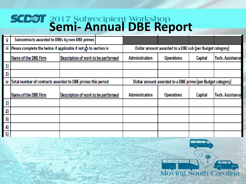 semi annual dbe report 3