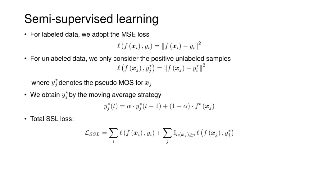 semi supervised learning