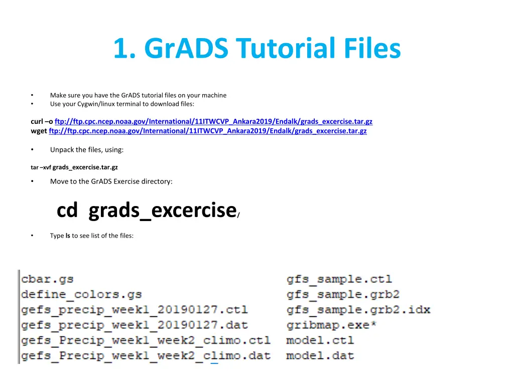 1 grads tutorial files