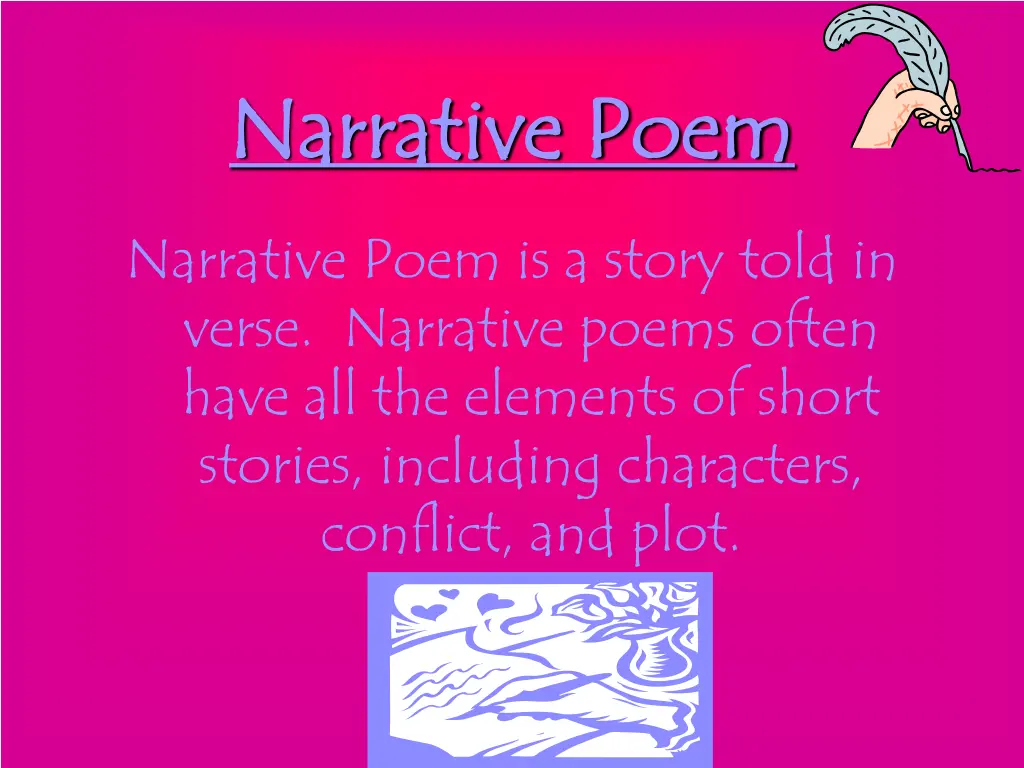 narrative poem narrative poem