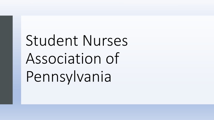 student nurses association of pennsylvania