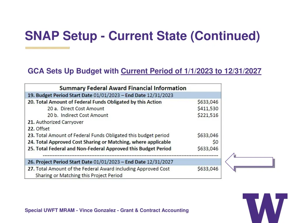 snap setup current state continued