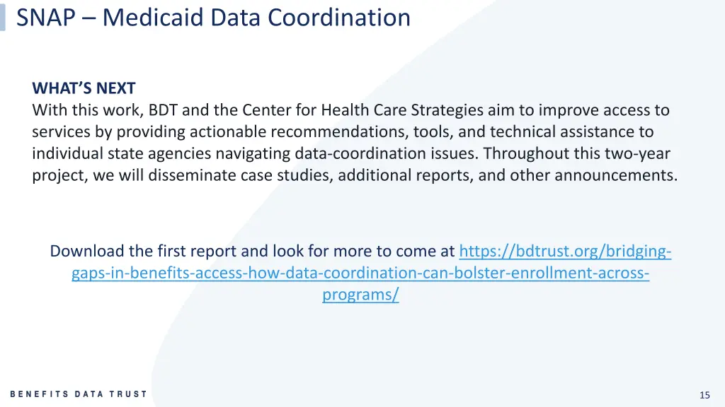 snap medicaid data coordination 1