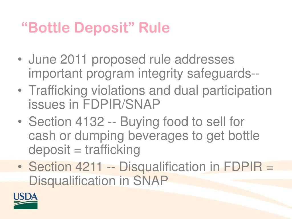 bottle deposit rule