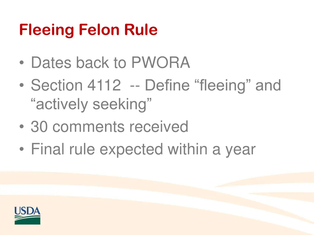 fleeing felon rule