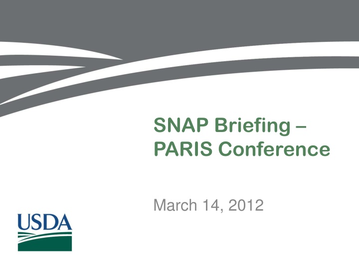 snap briefing paris conference