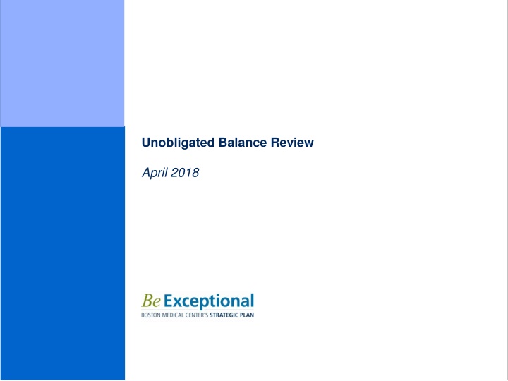 unobligated balance review