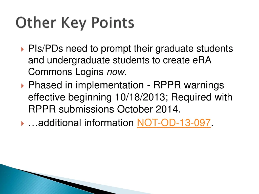 pis pds need to prompt their graduate students