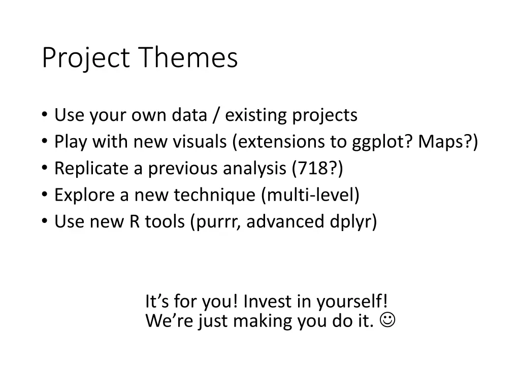 project themes