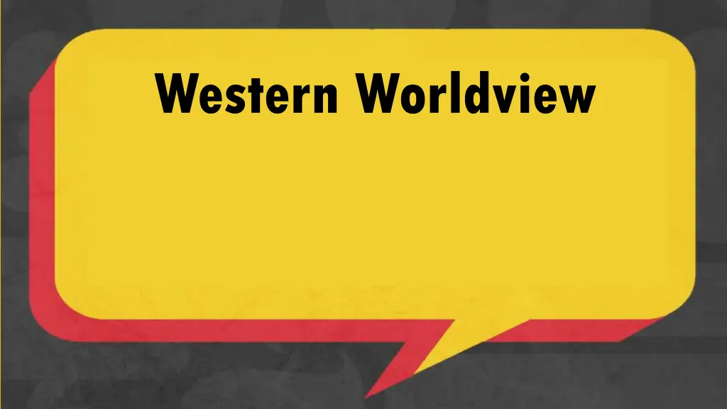 western worldview