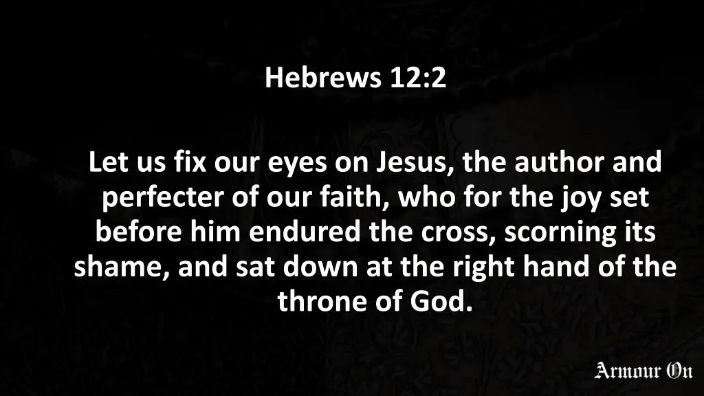 hebrews 12 2