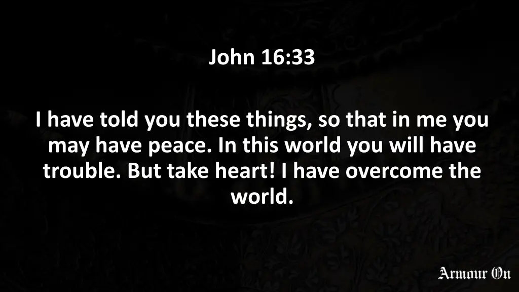 john 16 33