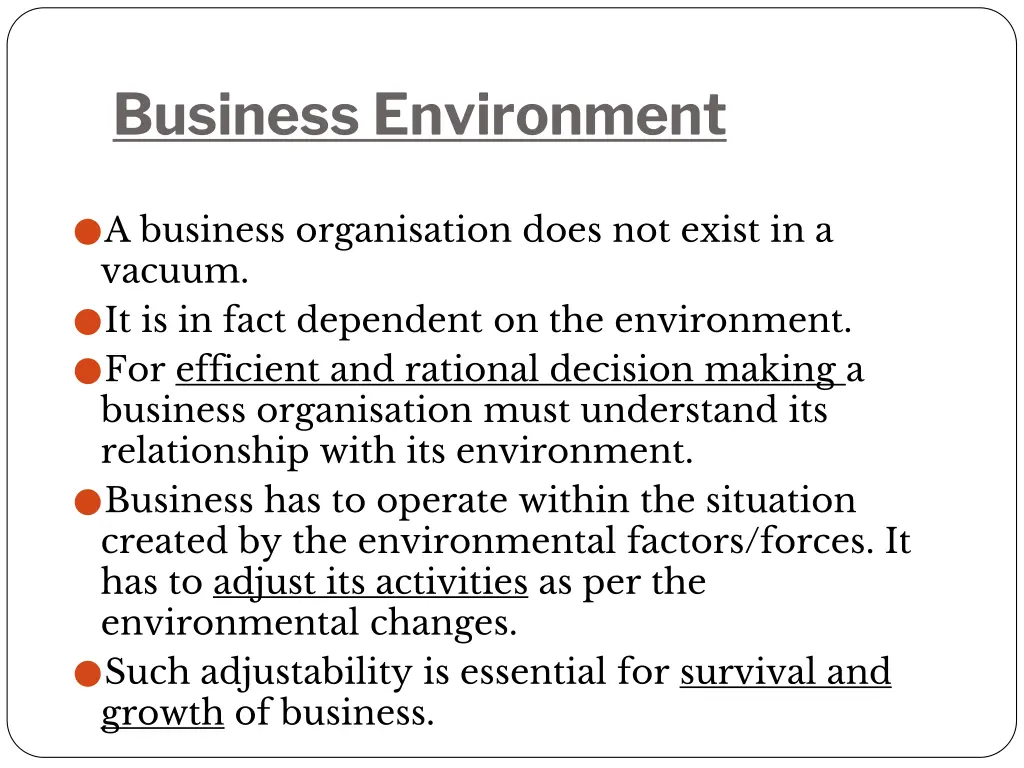 business environment 2