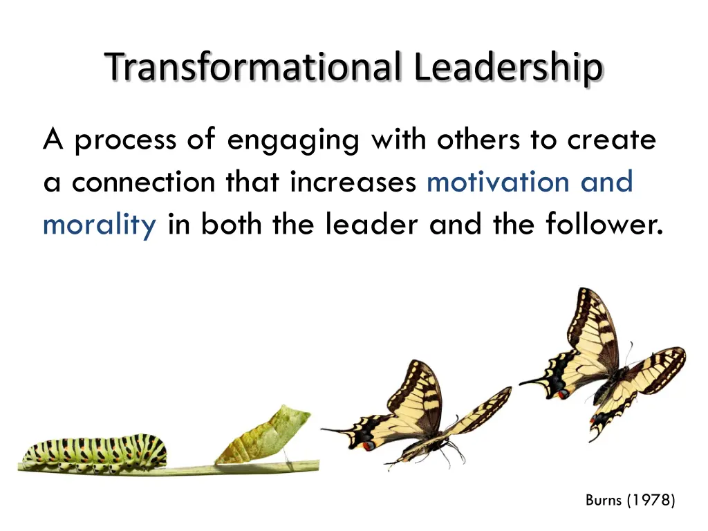 transformational leadership