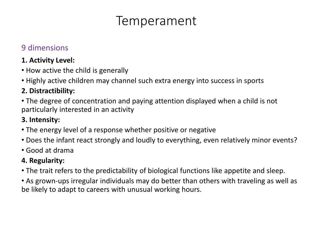 temperament 2