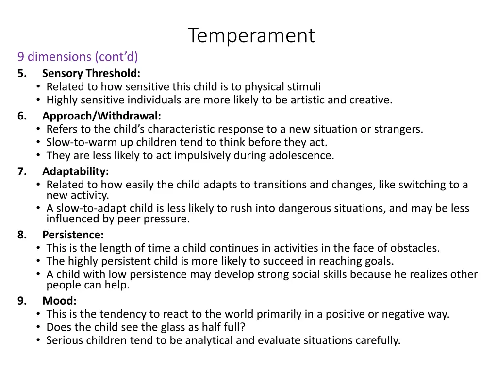 temperament 3