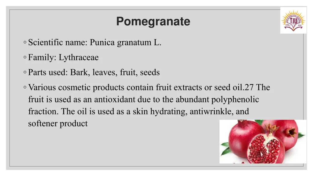 pomegranate