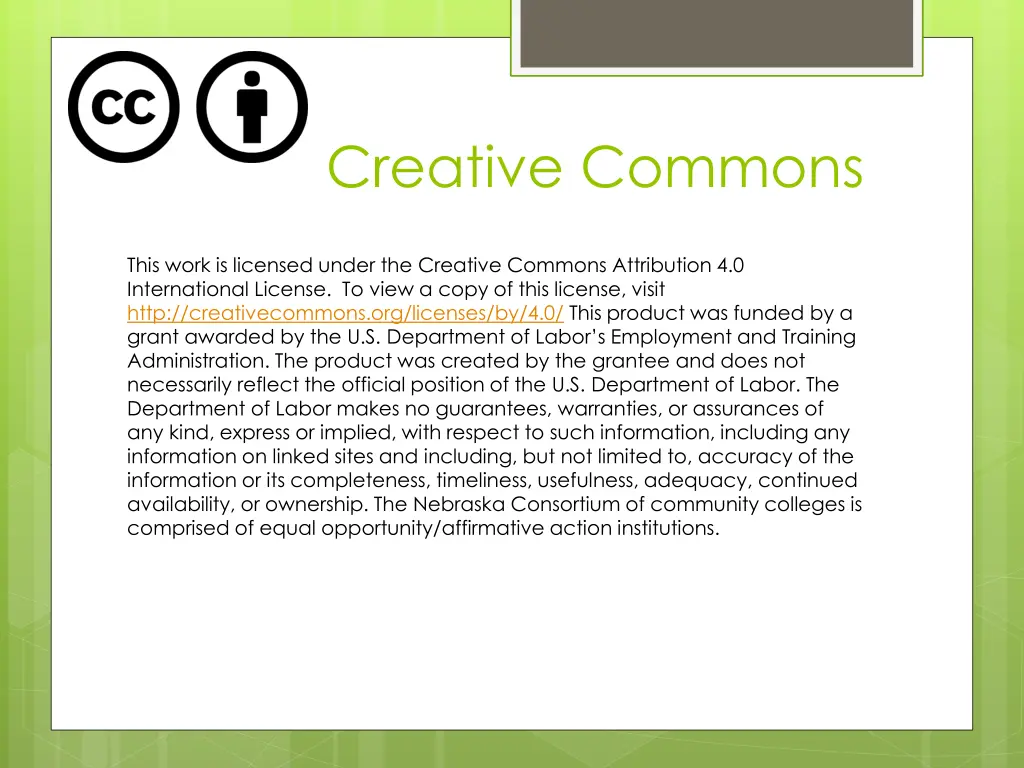 creative commons