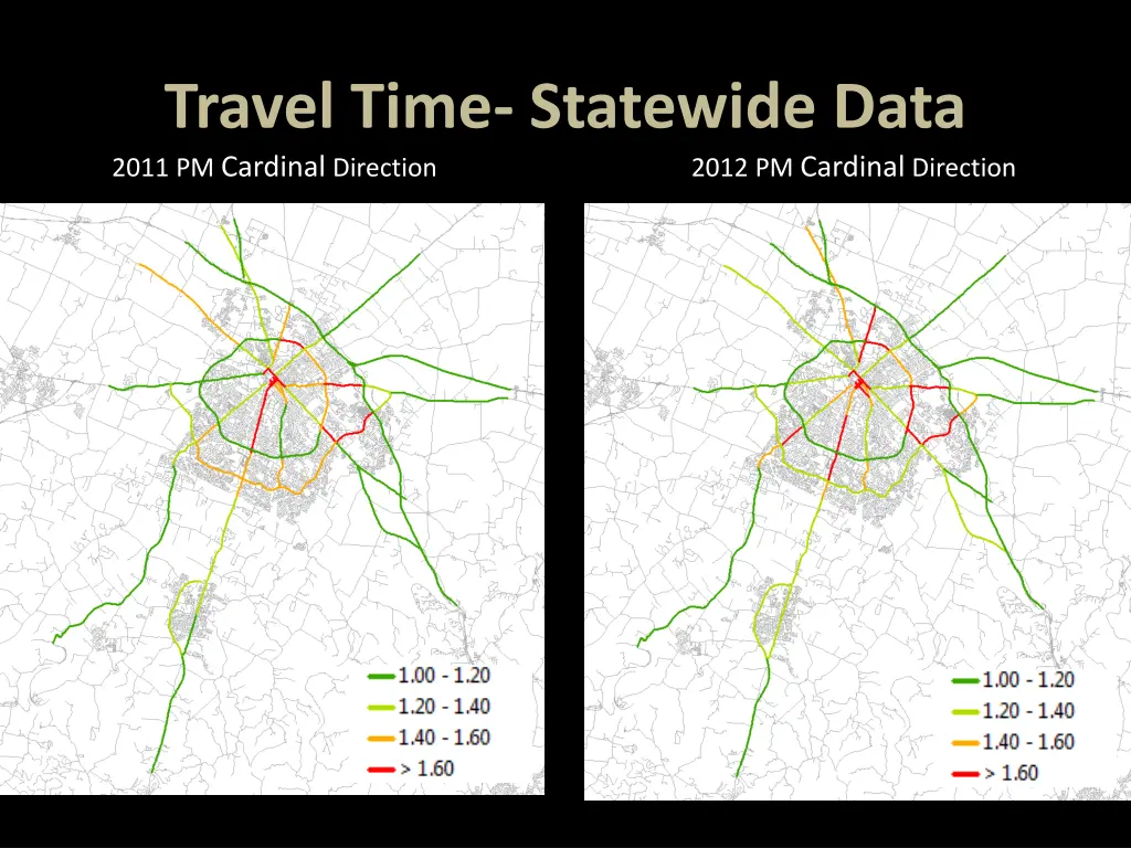 travel time statewide data 2011 pm cardinal